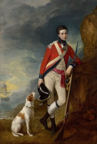An Officer of the 4th Regiment of Foot by Thomas Gainsborough